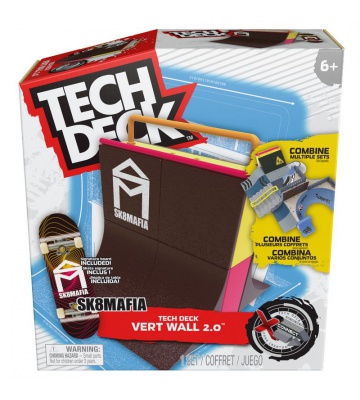 Tech Deck Xconnect Skatepark Mafia Vert Wall