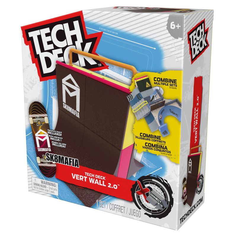 Tech Deck Xconnect Skatepark Mafia Vert Wall