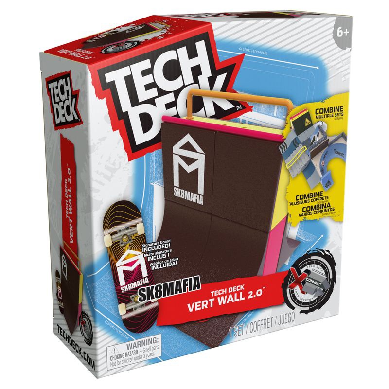 Tech Deck Xconnect Skatepark Mafia Vert Wall