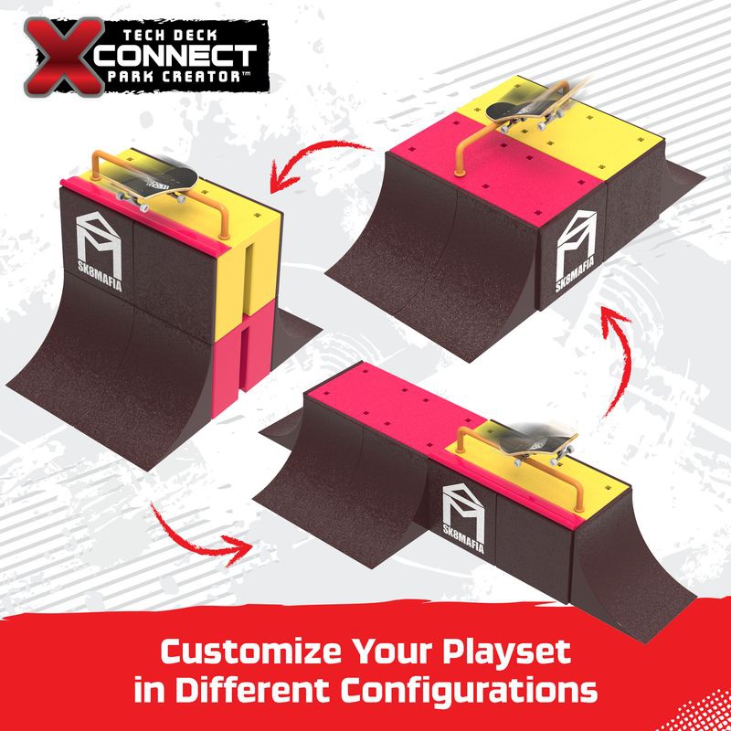 Tech Deck Xconnect Skatepark Mafia Vert Wall