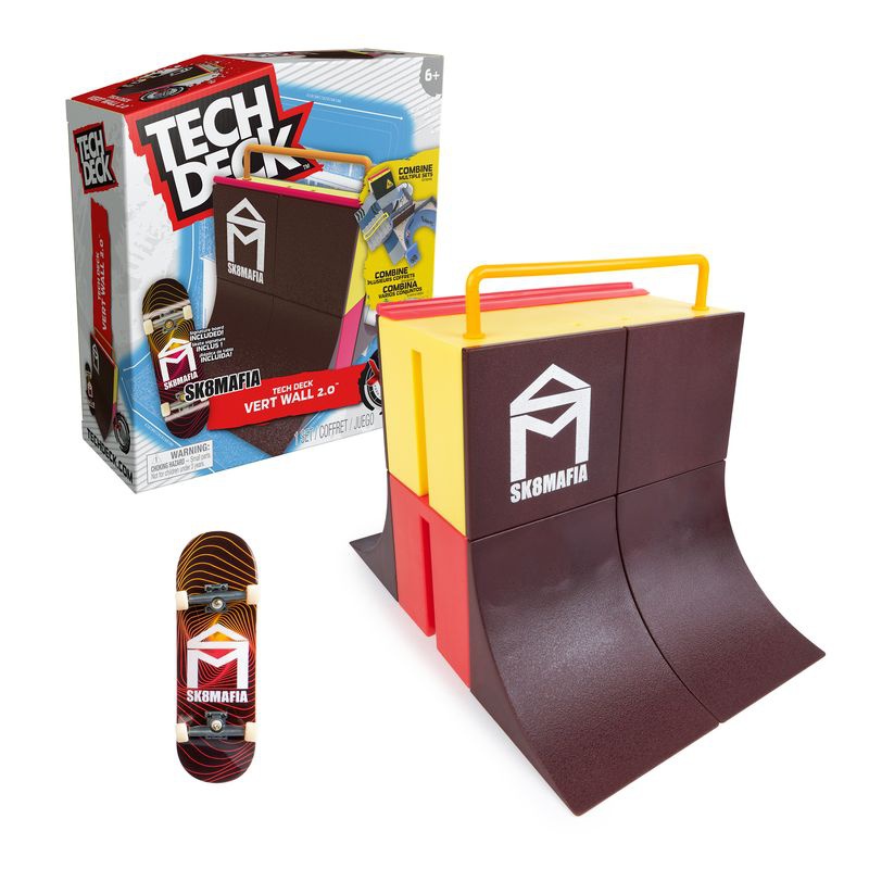 Tech Deck Xconnect Skatepark Mafia Vert Wall
