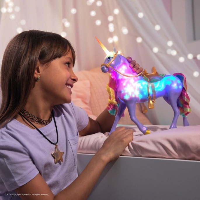 Unicorn Academy leuchtendes Einhorn Wildstar 28 cm