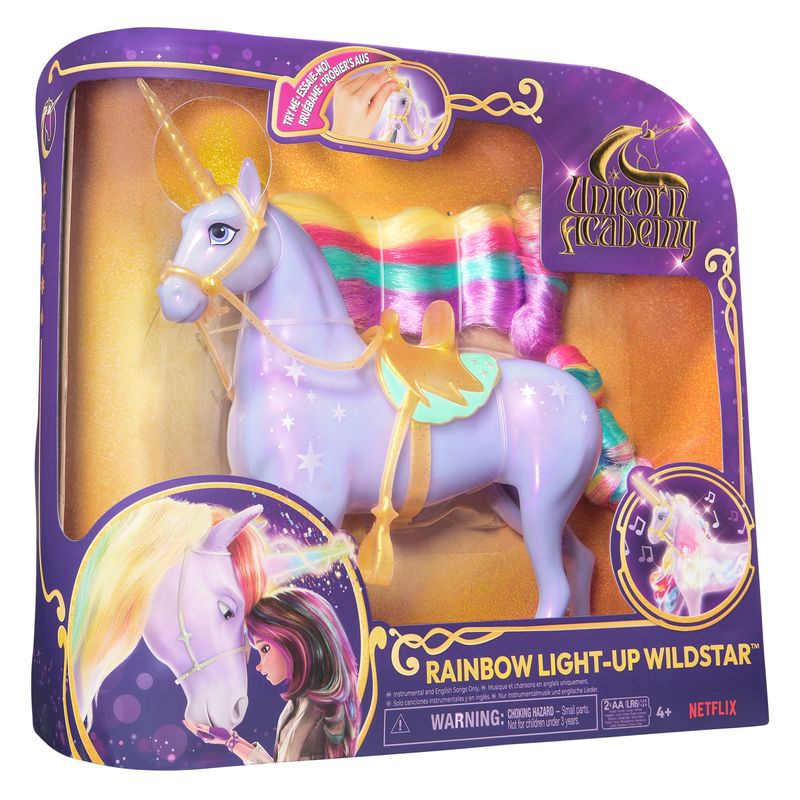 Unicorn Academy leuchtendes Einhorn Wildstar 28 cm