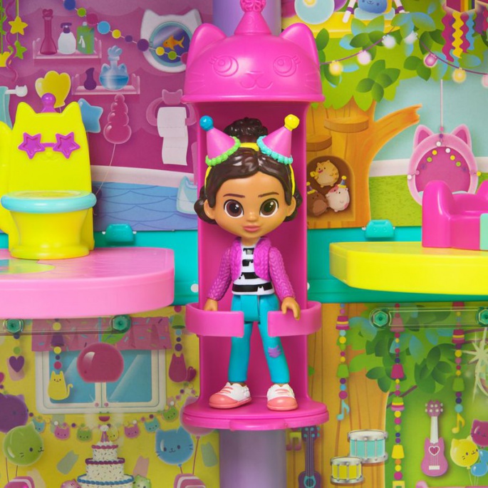 Gabby's Dollhouse großes Haus Feier