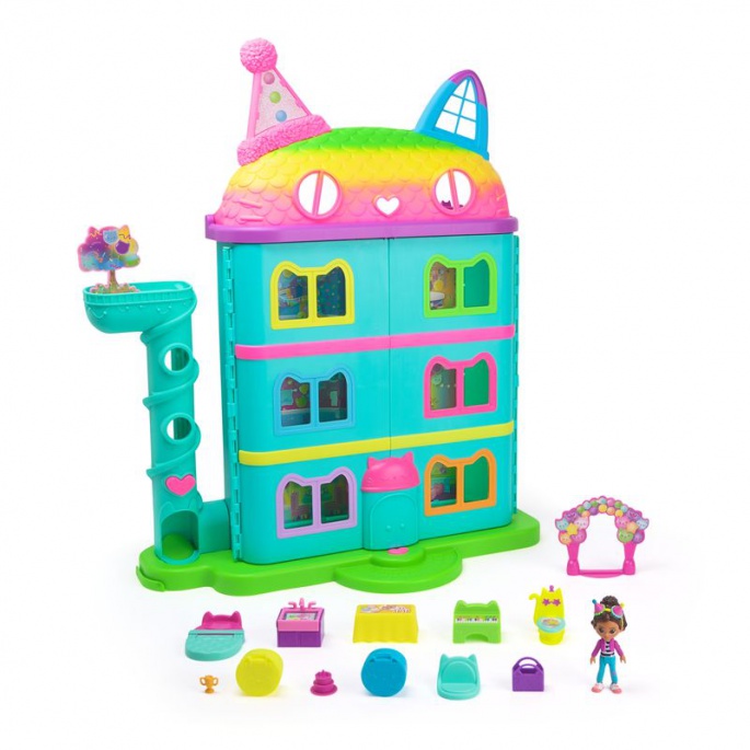 Gabby's Dollhouse großes Haus Feier