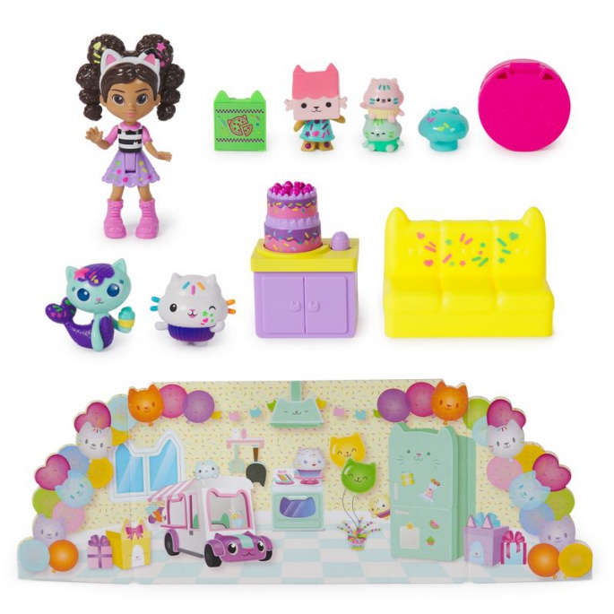Gabby's magisches Geburtstagshaus Mehrfachpackung Figuren