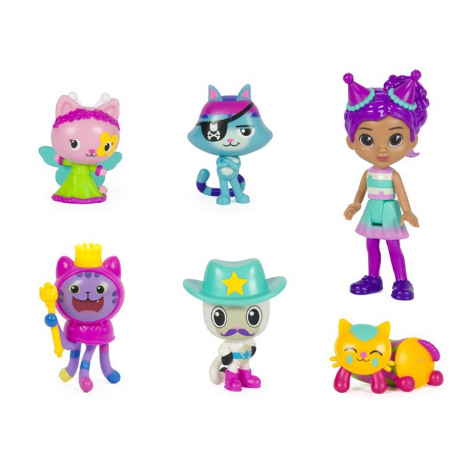 Gabby's Dollhouse Multiverpackung von Figuren - Feier