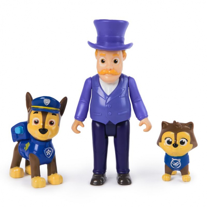 PAW Patrol Bürgermeister Humdinger mit Chase Figur