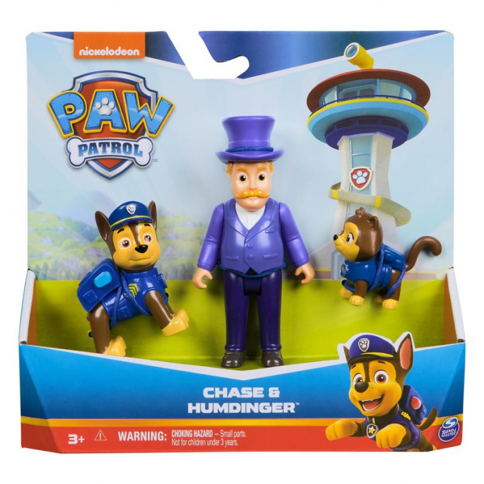 PAW Patrol Bürgermeister Humdinger mit Chase Figur