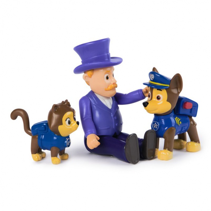 PAW Patrol Bürgermeister Humdinger mit Chase Figur