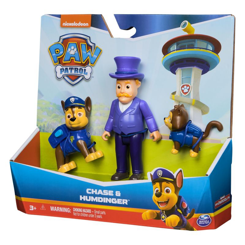 PAW Patrol Bürgermeister Humdinger mit Chase Figur