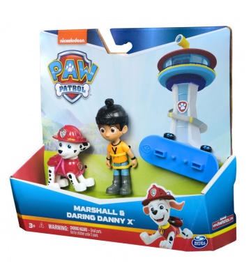 PAW Patrol mutiger Danny X mit Marshall Figur