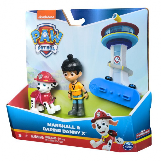 PAW Patrol mutiger Danny X mit Marshall Figur