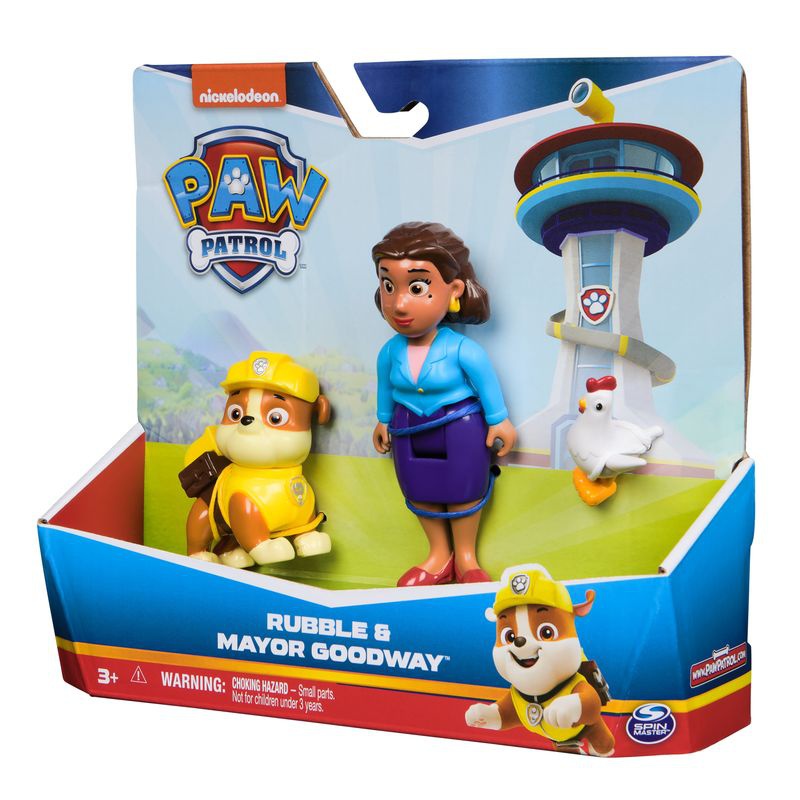 PAW Patrol Bürgermeisterin Goodway mit Rubble Figur