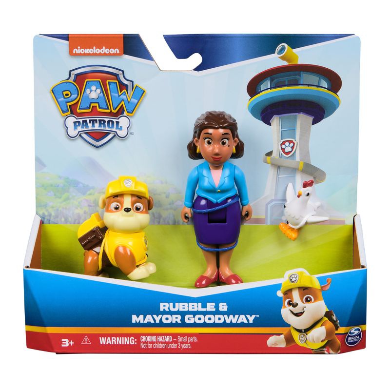 PAW Patrol Bürgermeisterin Goodway mit Rubble Figur