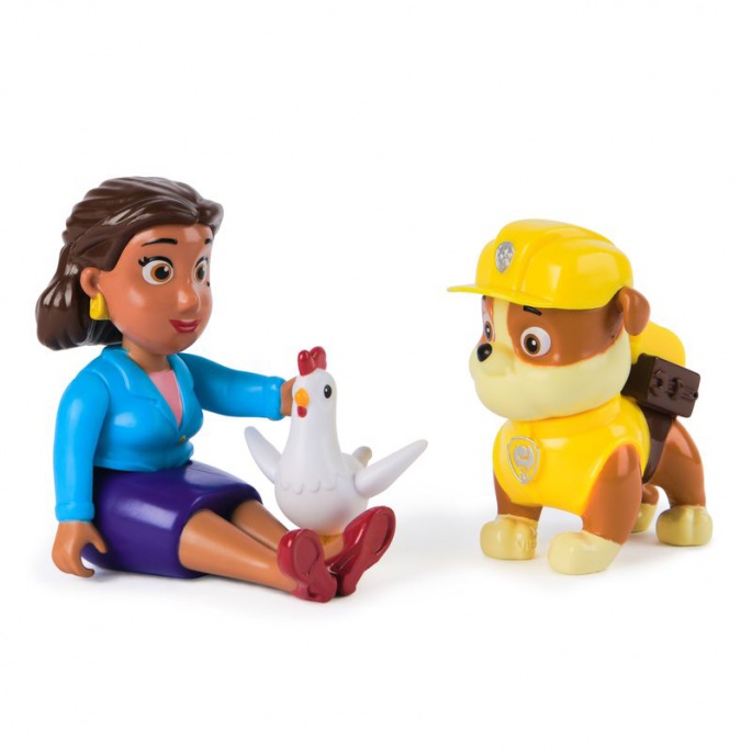 PAW Patrol Bürgermeisterin Goodway mit Rubble Figur