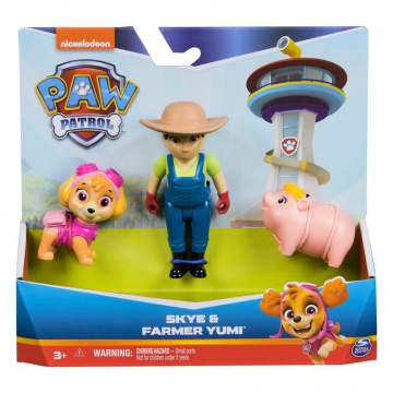 PAW Patrol Bauerin Yumi mit Skye Figur