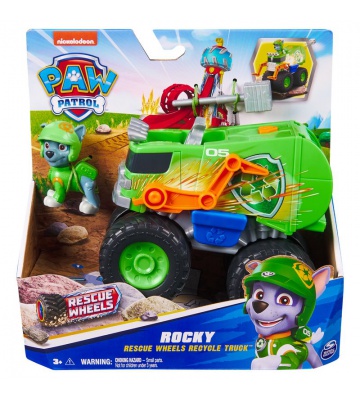 PAW Patrol Rescue Wheels Thematisches Fahrzeug Rocky