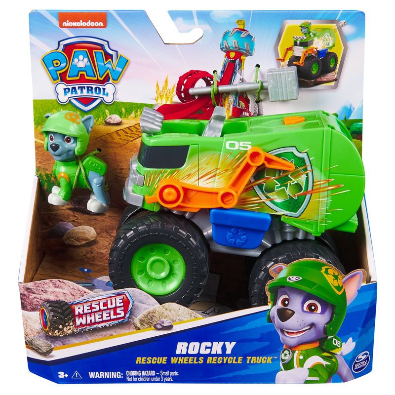 PAW Patrol Rescue Wheels Thematisches Fahrzeug Rocky
