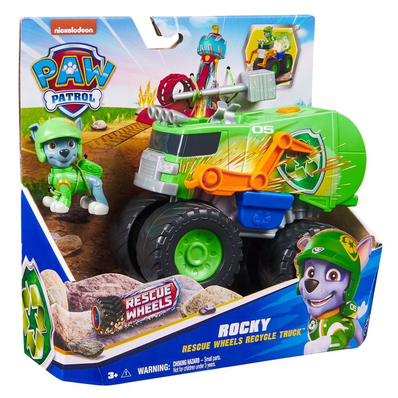 PAW Patrol Rescue Wheels Thematisches Fahrzeug Rocky