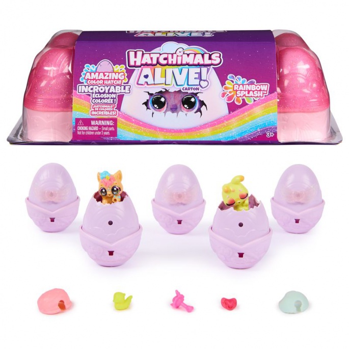 Hatchimals Lebende Tiere, die im Wasser Karton schlüpfen