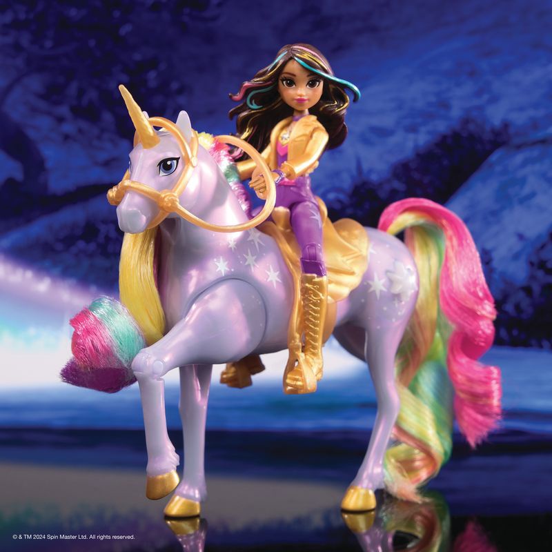 Unicorn Academy Leucht-Einhorn und Sophia & Wildstar Figur 11 cm