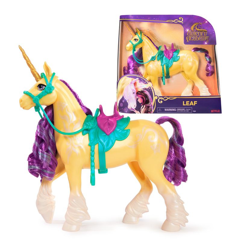 Unicorn Academy kämmender Einhorn Leaf 28 cm