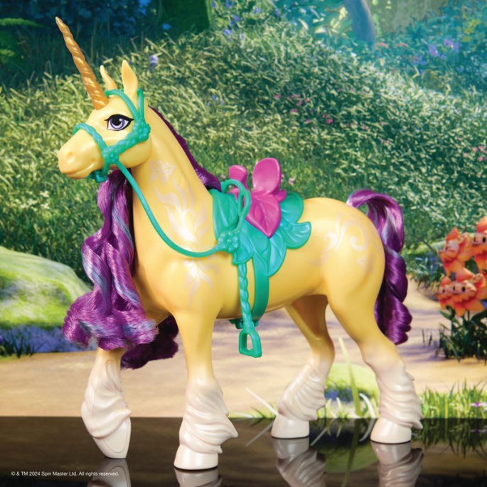 Unicorn Academy kämmender Einhorn Leaf 28 cm