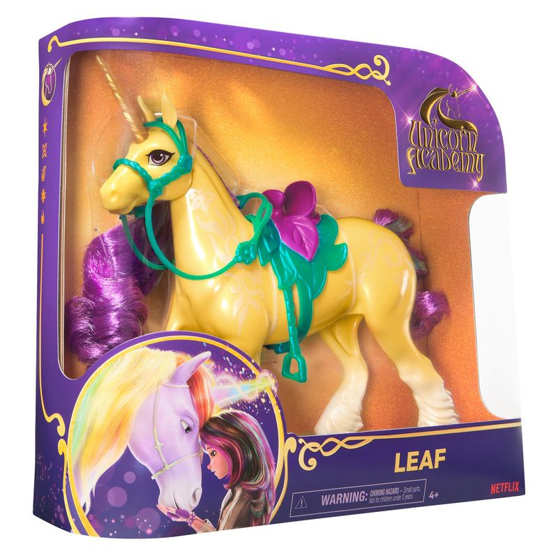 Unicorn Academy kämmender Einhorn Leaf 28 cm
