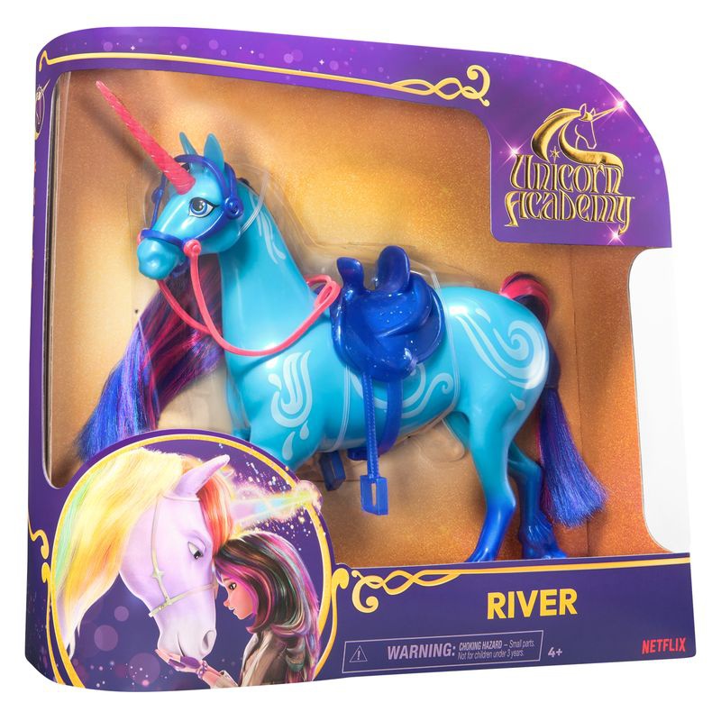Unicorn Academy kämmbarer Einhorn-Fluss 28 cm
