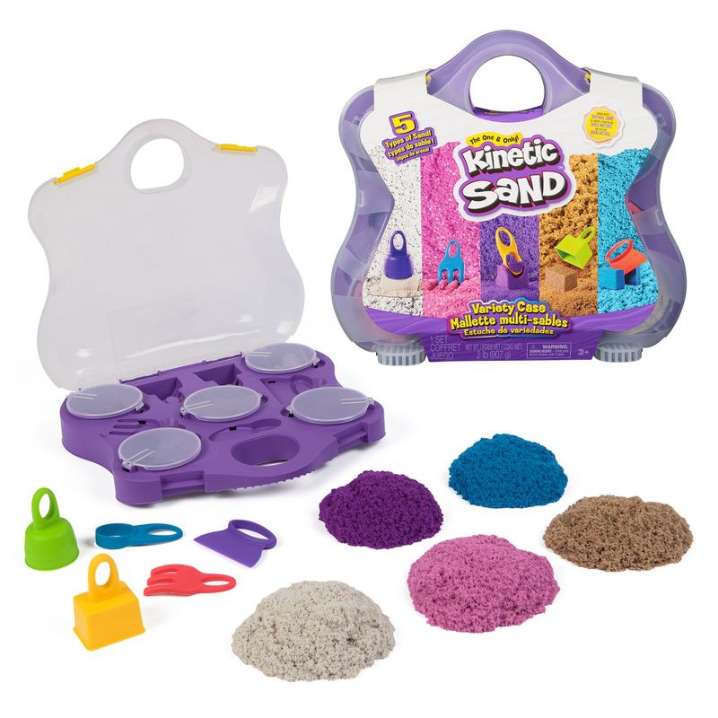 Kinetic Sand Koffer mit Zubehör