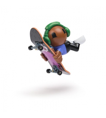 Tech Deck SK8 Crew Fingerboard mit grünen Kopfhörer-Figur