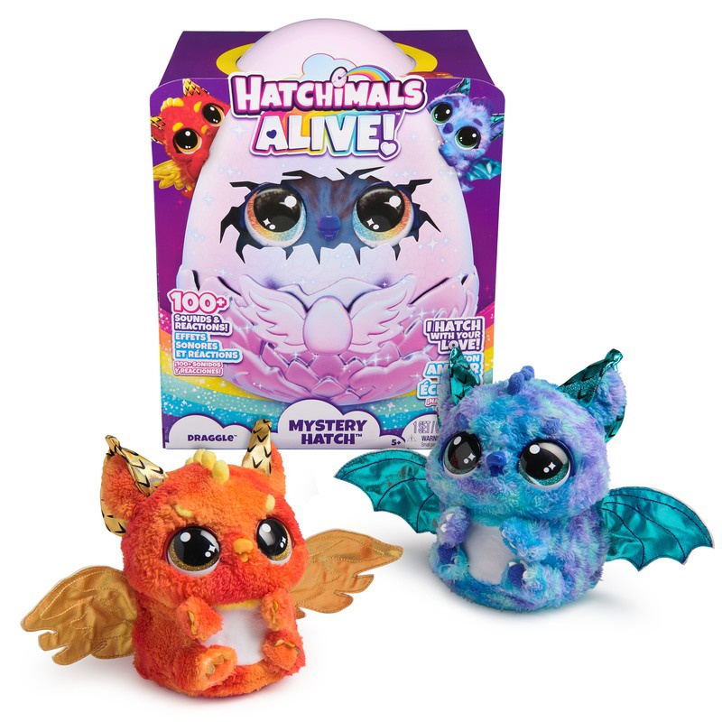 Hatchimals schlüpfendes interaktives Tierchen Drachen