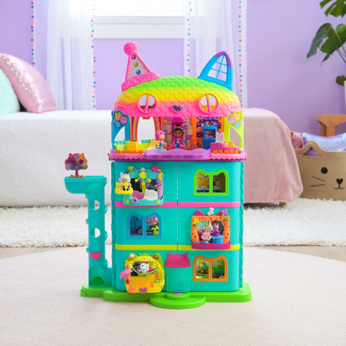 Gabby's Dollhouse großes Haus Feier