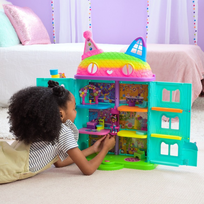 Gabby's Dollhouse großes Haus Feier