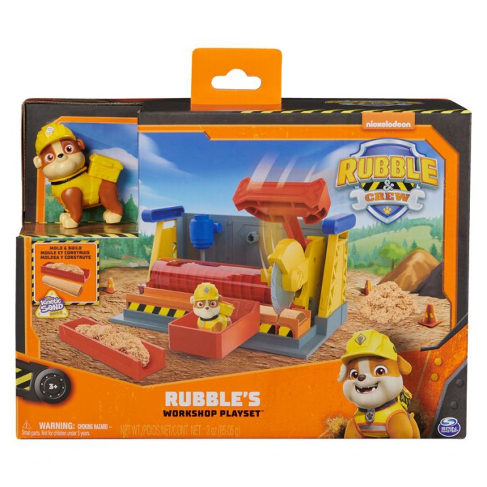 Rubble & Crew Spielset Holzfällerwerkstatt