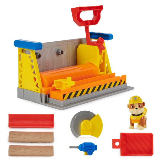 Rubble & Crew Spielset Holzfällerwerkstatt