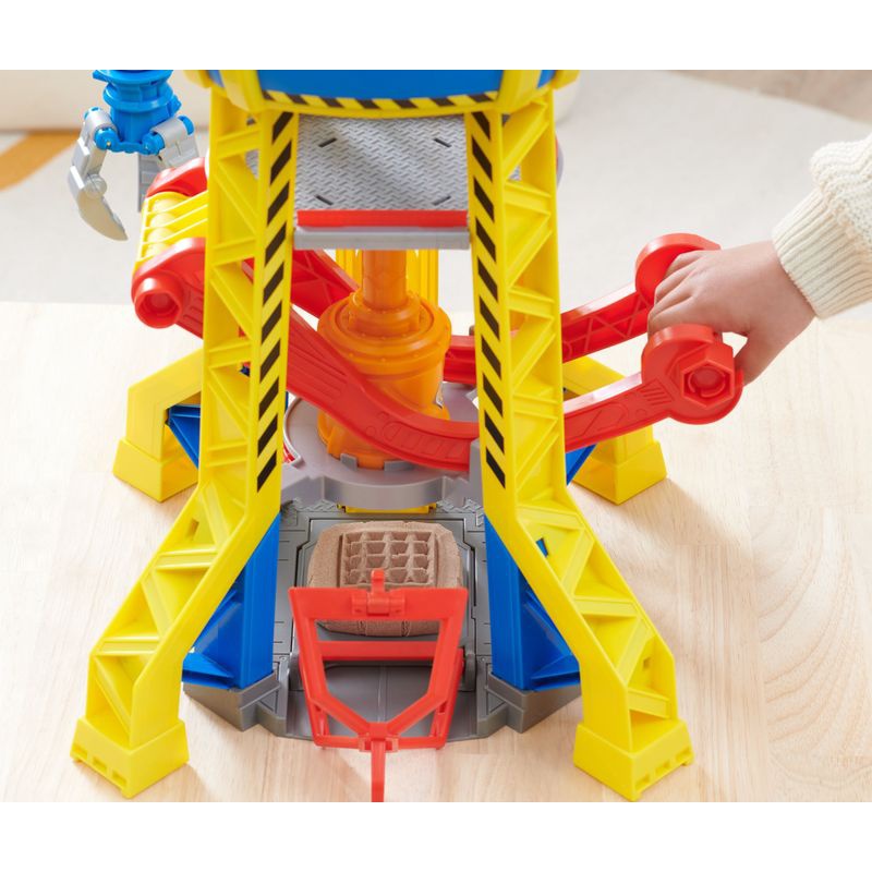 Set: Rubble & Crew interaktiver Kran mit Sounds 60 cm + Rubble Grundfahrzeug