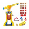 Vorteilhaftes Paket: Rubble & Crew interaktiver Kran mit Geräuschen 60 cm + Basisfahrzeug Rubble