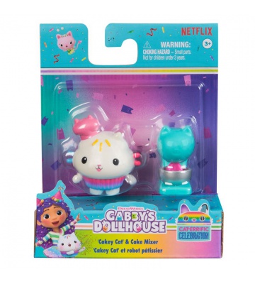Gabby's Dollhouse Figur Cakey Cat mit Zubehör