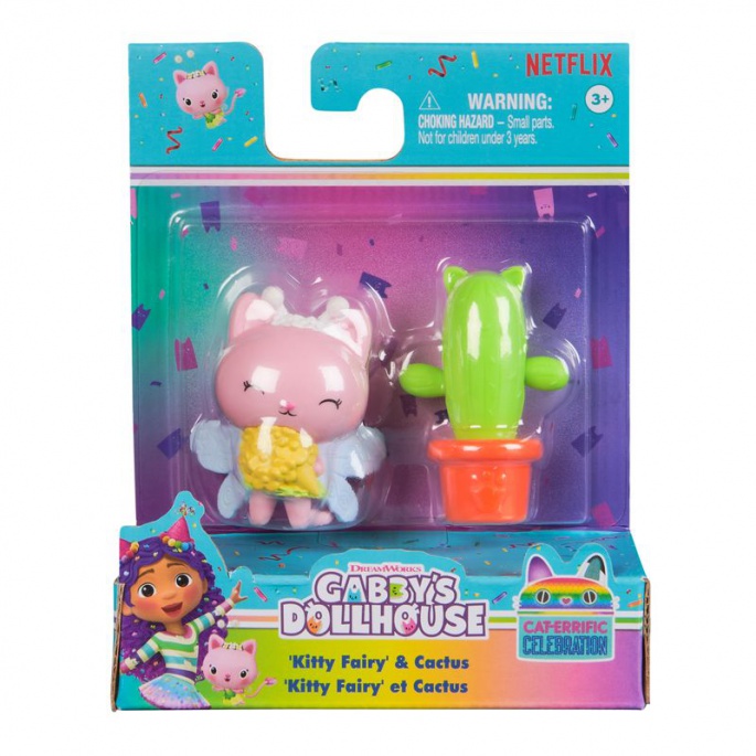 Gabby's Dollhouse, Kitty Fairy Figur mit Zubehör