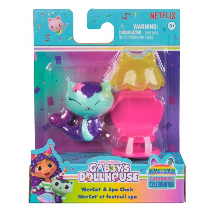 Gabby's Dollhouse - Mercat Figur mit Zubehör