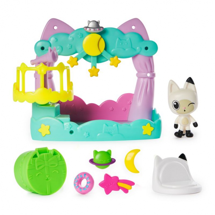 Gabby's Dollhouse mit Balkon und Aussichtsplattform