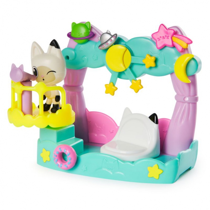 Gabby's Dollhouse mit Balkon und Aussichtsplattform
