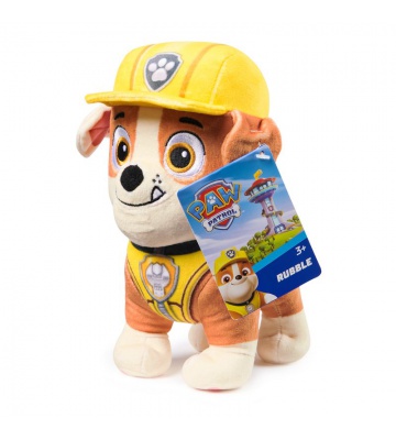 PAW Patrol Basis Plüschtier Rubble 18 cm