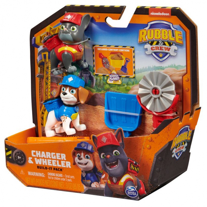 Rubble & Crew Charger und Wheeler Figuren mit Zubehör