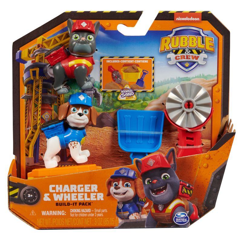 Rubble & Crew Charger und Wheeler Figuren mit Zubehör