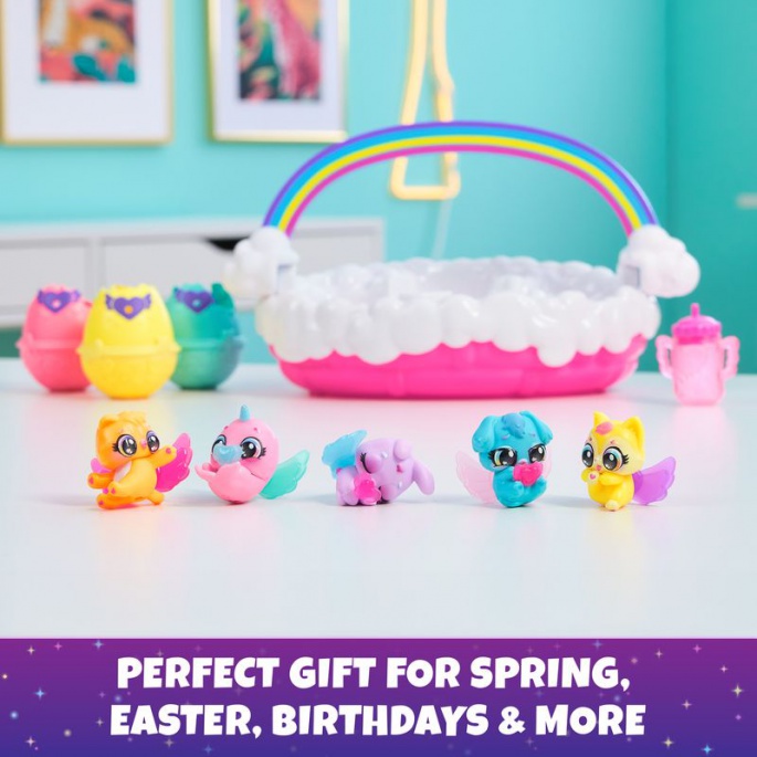Hatchimals Wölkchen mit Neon-Regenbogen-Multi-Pack
