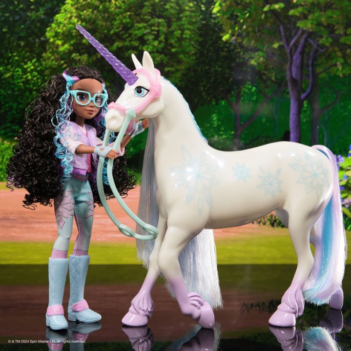 Unicorn Academy kämmender Einhorn Glacier 24 cm