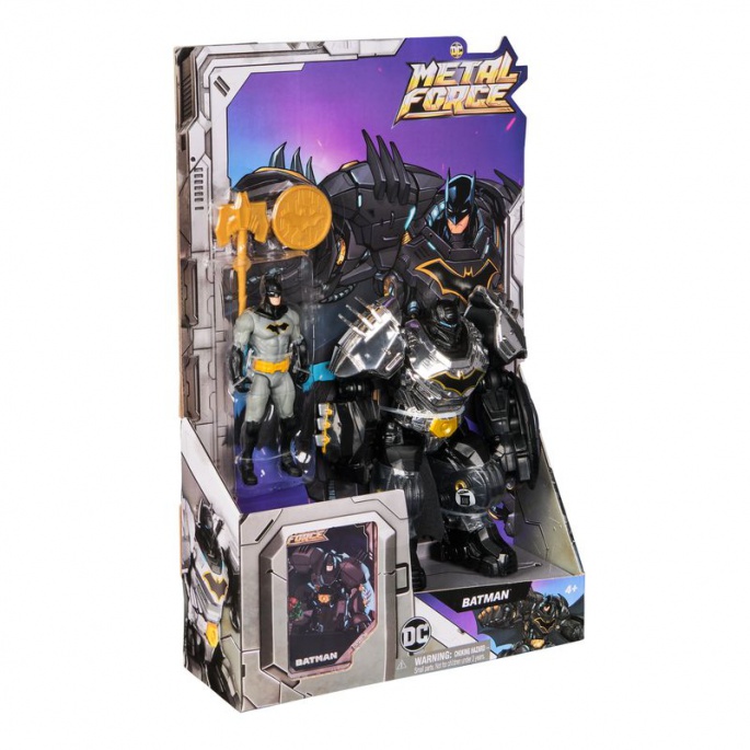 DC Metal Force Figur Batman mit Aktionsanzug